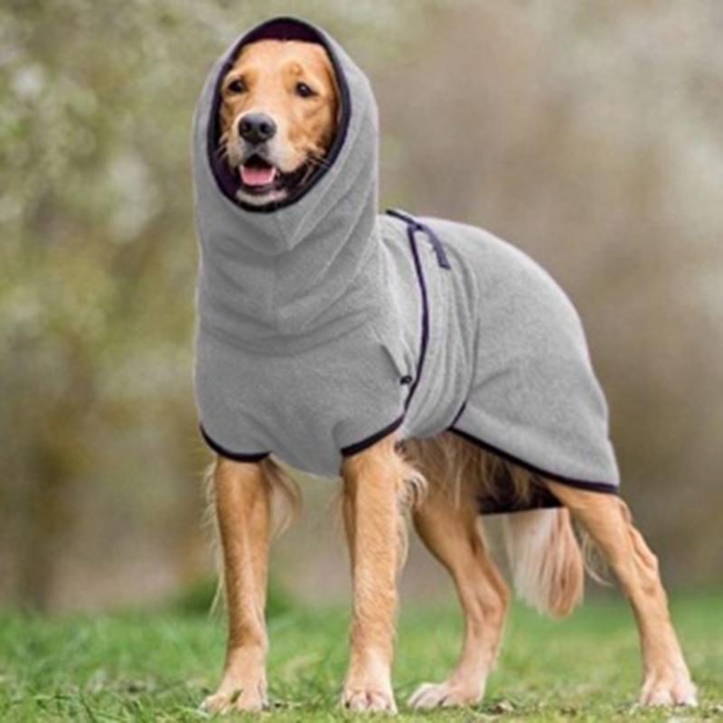Warmer Hundemantel mit verstellbarer Schnalle