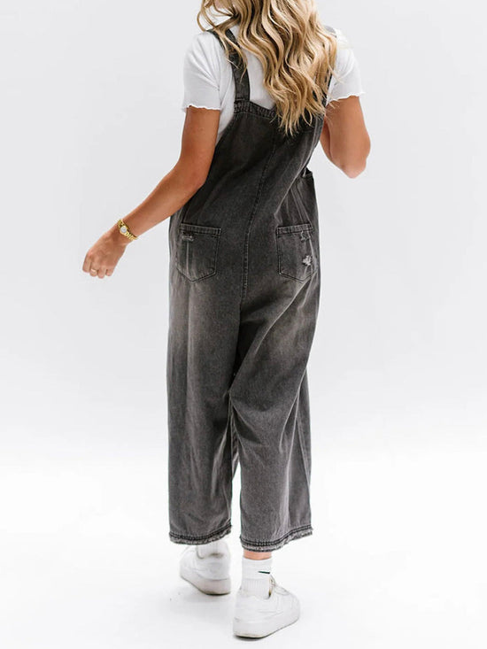 Damen Denim Overall: Locker, bequem & stilvoll