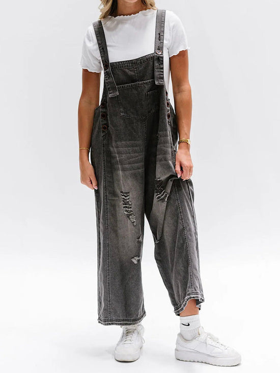 Damen Denim Overall: Locker, bequem & stilvoll