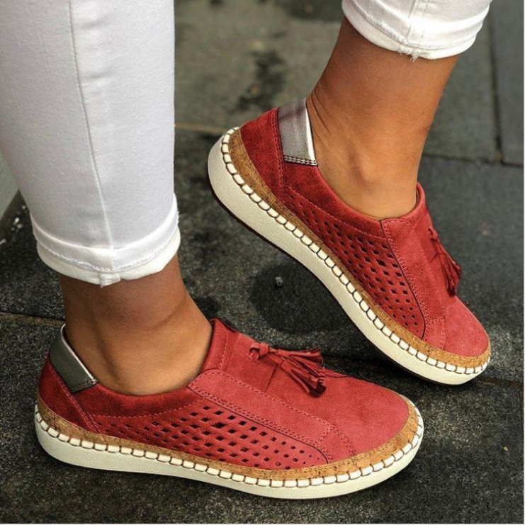 Atmungsaktive Orthopädische Damenslipper
