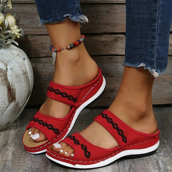Orthopädische Diabetiker-Wandersandalen mit Fußgewölbeunterstützung