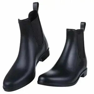 Damenstiefel Chelsea Regen Gummistiefel wasserdicht