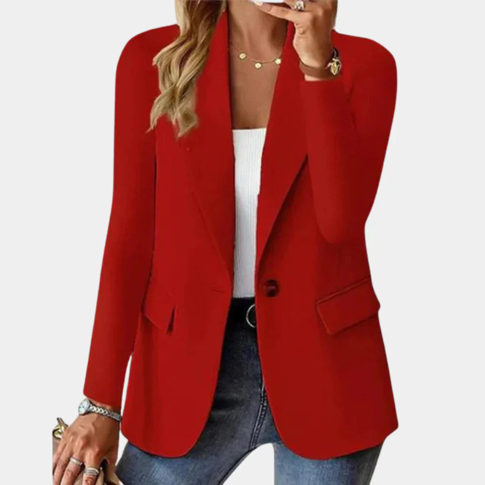 Damen Sommerblazer Tailliert mit Stretch