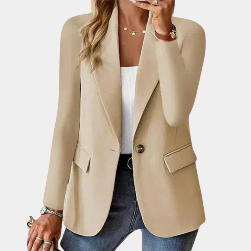 Damen Sommerblazer Tailliert mit Stretch
