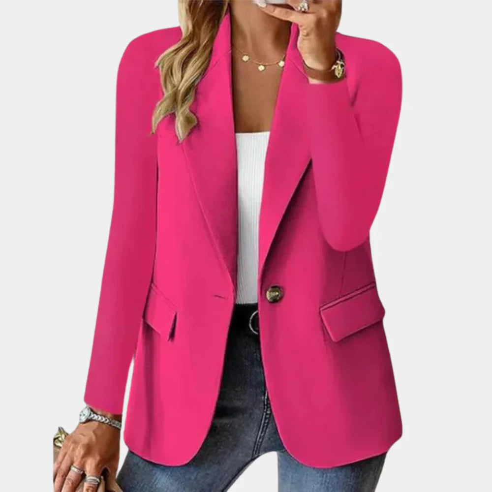Damen Sommerblazer Tailliert mit Stretch
