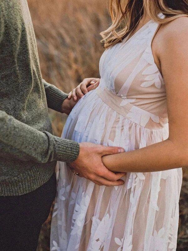 Schwangerschafts-Maxikleid WW