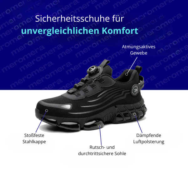 Orthopädische Sicherheitsschuhe mit zeitlosem Design