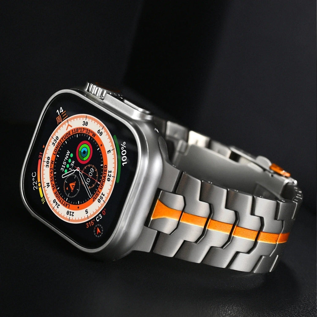 Apple Watch Armband Titan, Serie 1-9 & Ultra