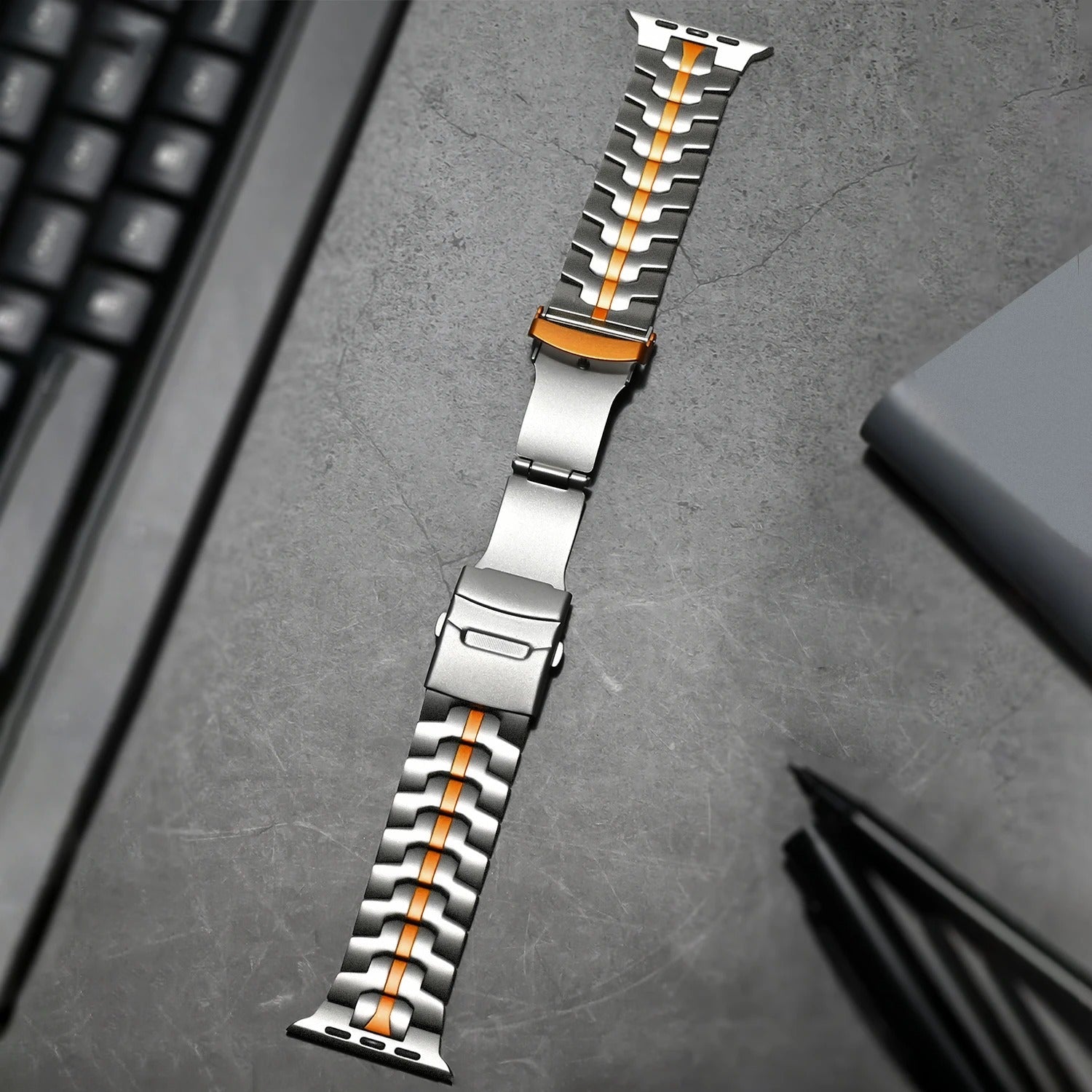 Apple Watch Armband Titan, Serie 1-9 & Ultra