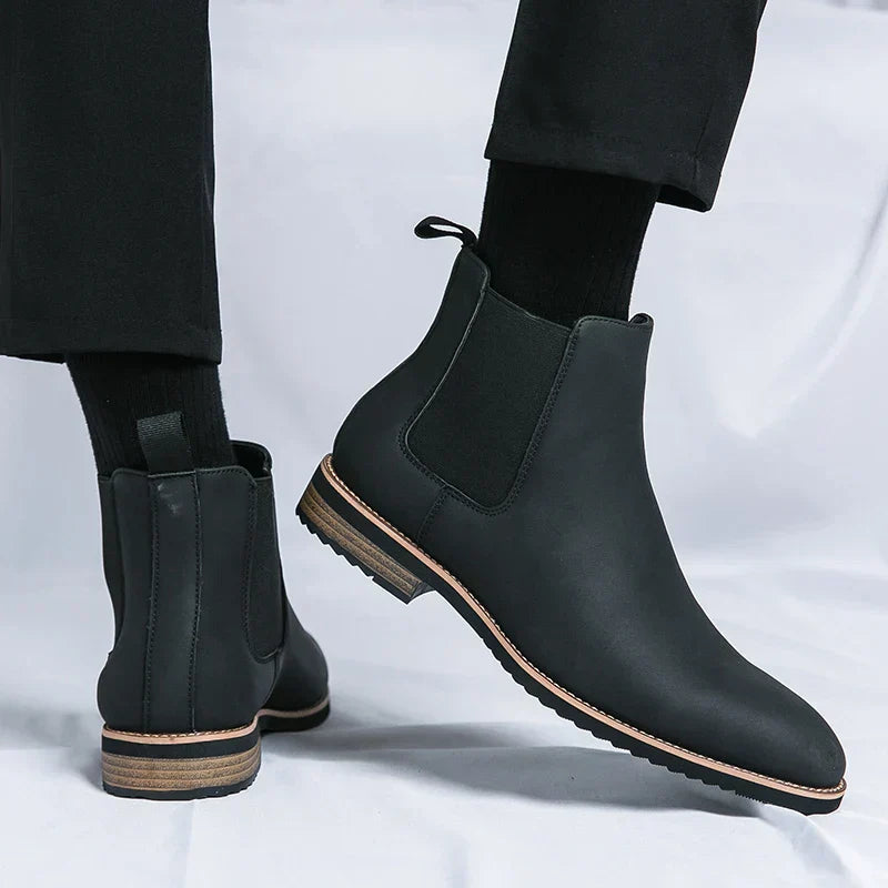 Leder Chelsea Boots: Hochwertiges Leder, zeitloser Stil