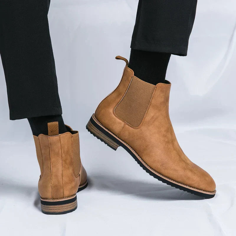 Leder Chelsea Boots: Hochwertiges Leder, zeitloser Stil