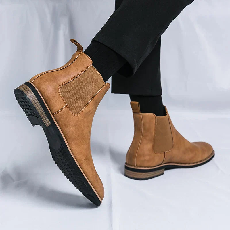 Leder Chelsea Boots: Hochwertiges Leder, zeitloser Stil