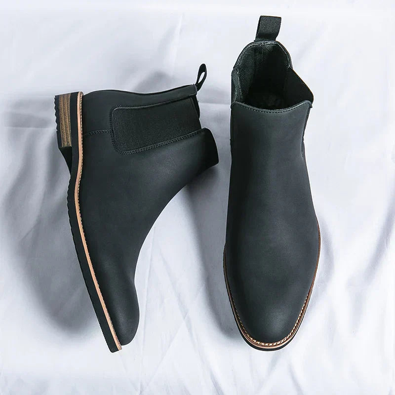 Leder Chelsea Boots: Hochwertiges Leder, zeitloser Stil