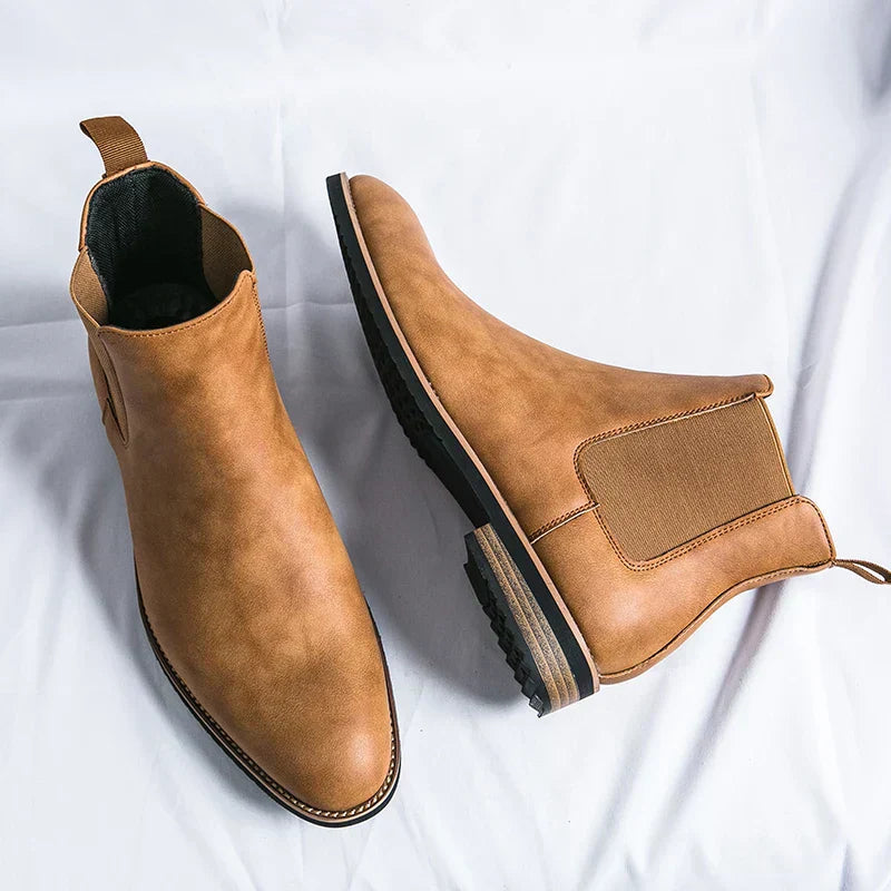 Leder Chelsea Boots: Hochwertiges Leder, zeitloser Stil