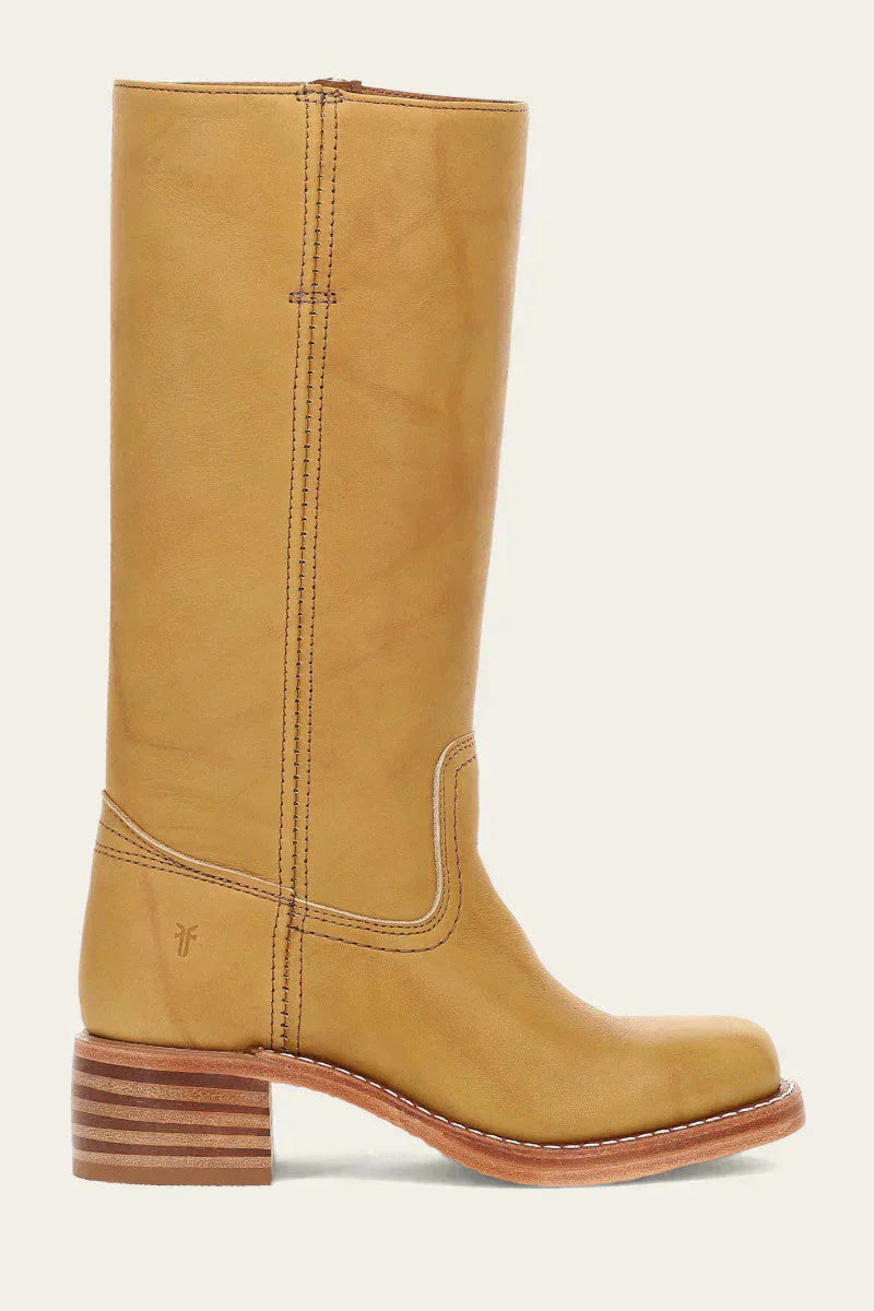 Damen Leder Stiefel Lang