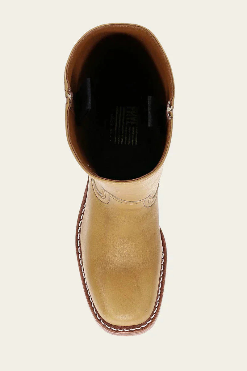 Damen Leder Stiefel Lang