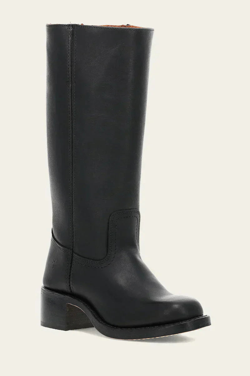 Damen Leder Stiefel Lang