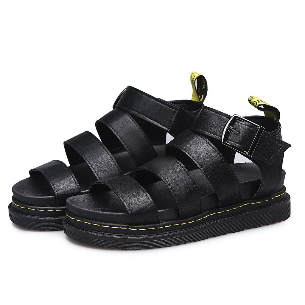 Stilvolle Ledersandalen für Damen