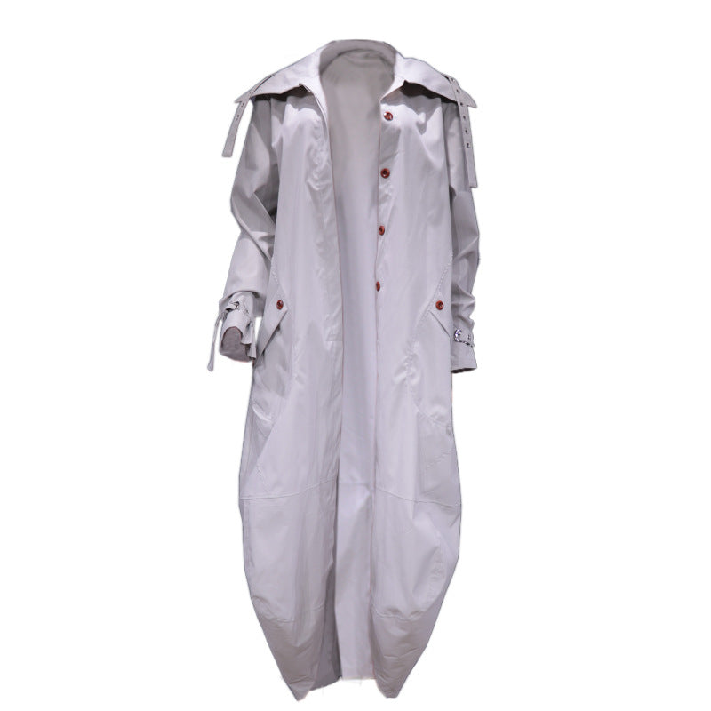 Damen Wasserabweisender Parka mit Kapuze und Taschen