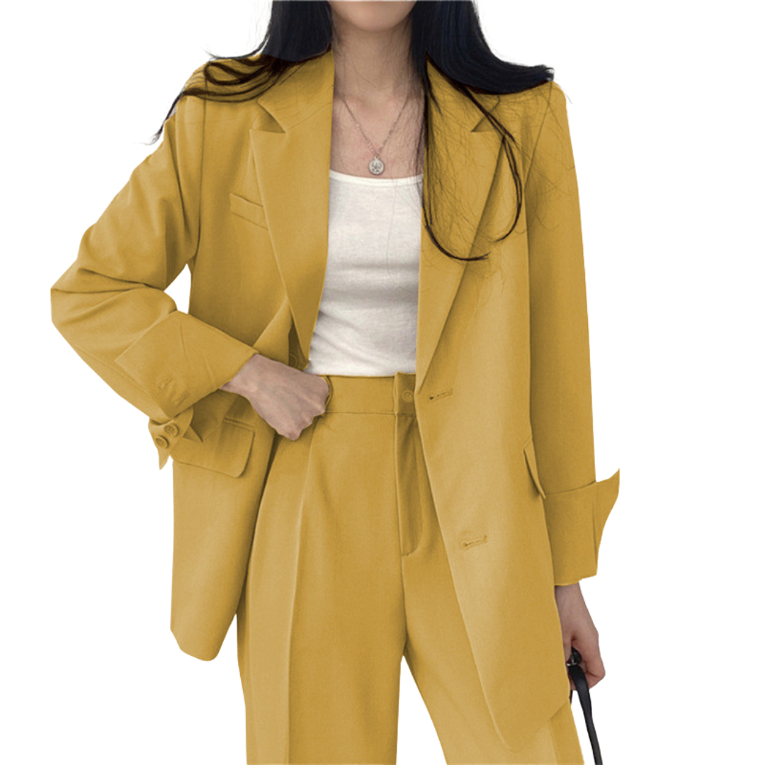 Damen Zweiteiliger Anzug: Elegantes & Komfortables Outfit