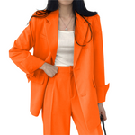 Leuchtendes Orange