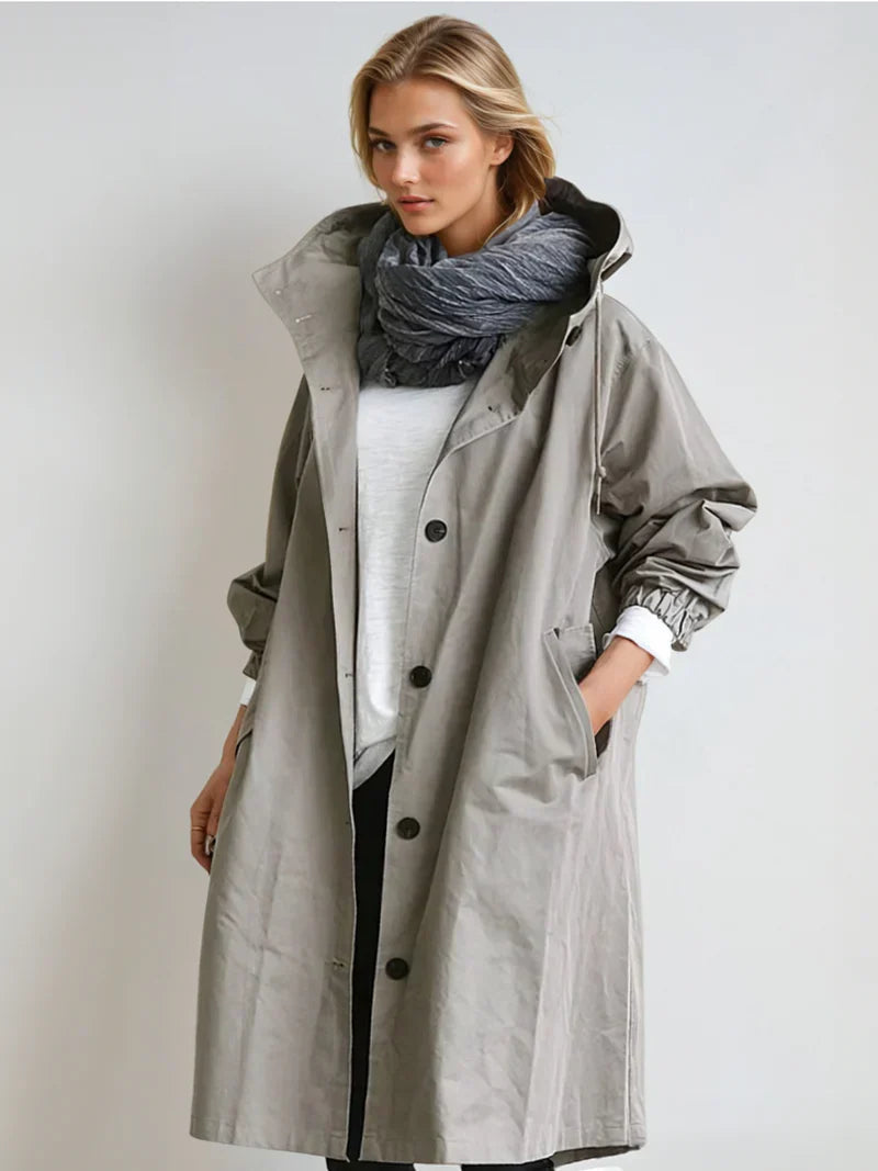 Eleganter, Wasserabweisender Regenmantel
