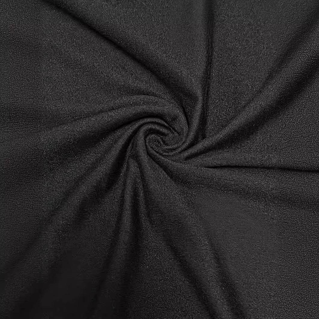 Elegantes Damen Maxikleid mit Raffung und Rundhals