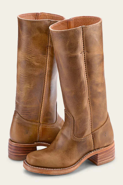 Damen Stiefel - Lange, Stilvolle Winterstiefel