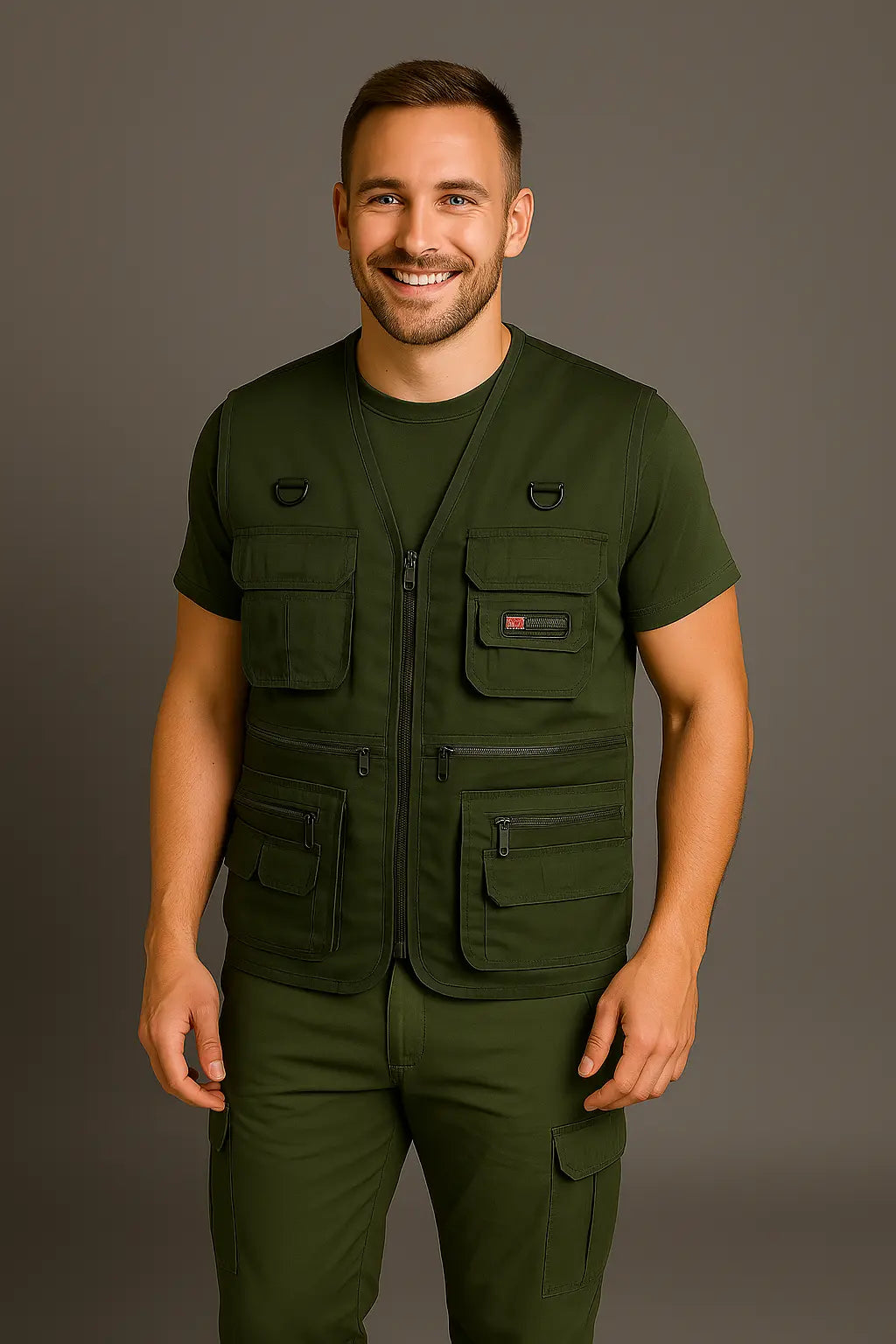 Herren Wanderweste mit vielen Taschen