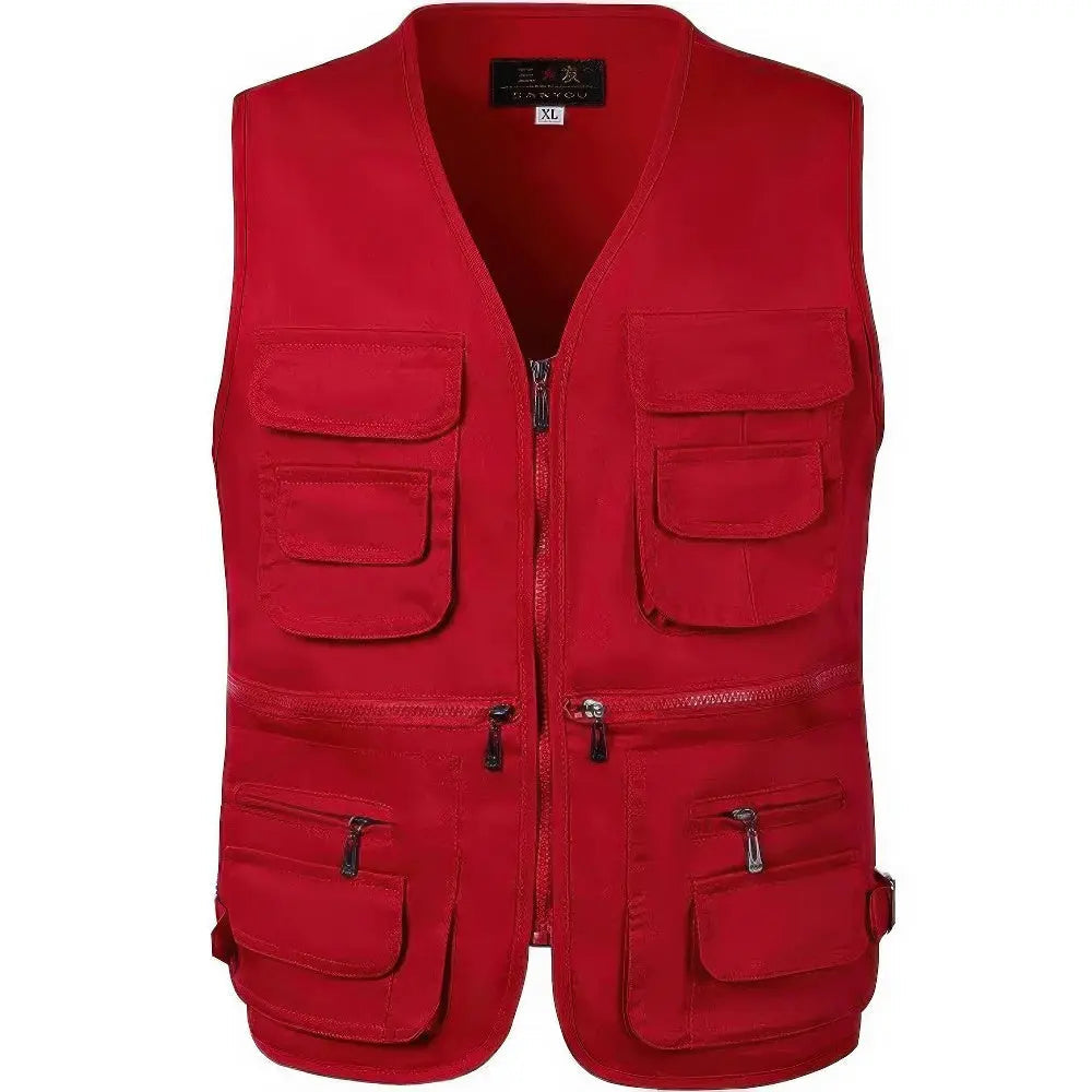 Herren Wanderweste mit vielen Taschen