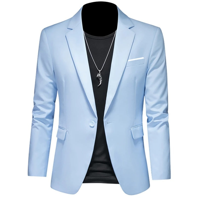 Herren Slim Fit Blazer: Zeitloses Design & Alltagskomfort