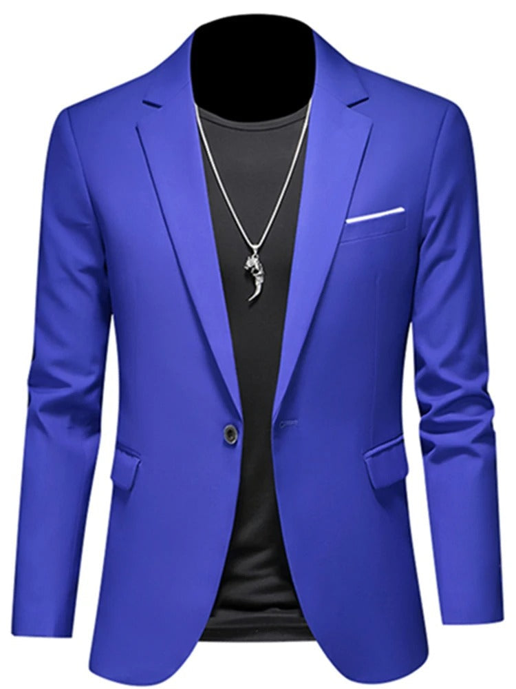 Herren Slim Fit Blazer: Zeitloses Design & Alltagskomfort