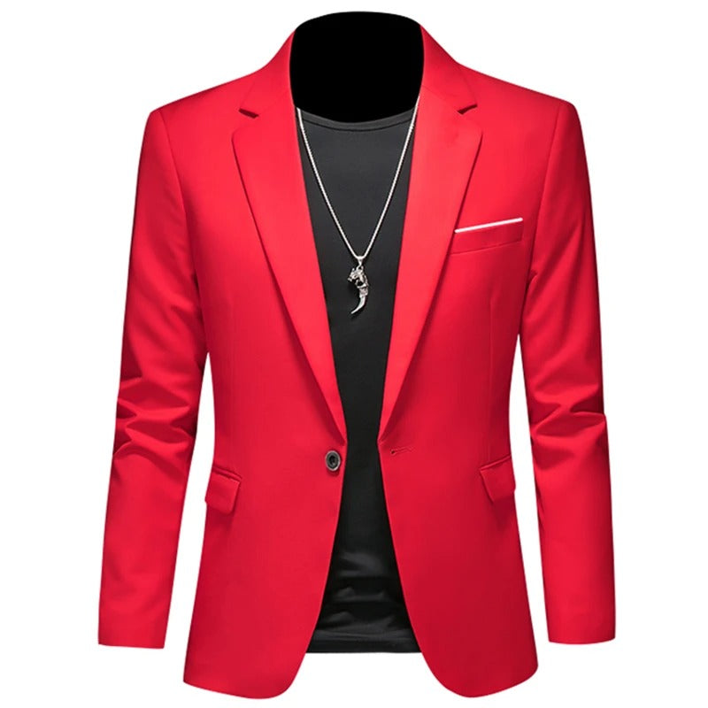 Herren Slim Fit Blazer: Zeitloses Design & Alltagskomfort