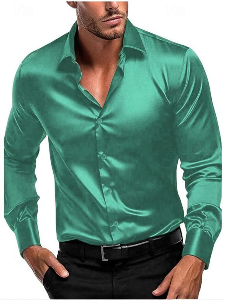 Herren Seidenhemd - Elegant & Zeitlos