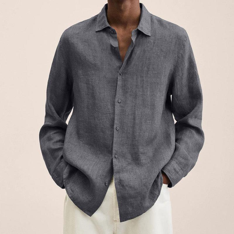 Herren Leinenhemd: Elegantes & bequemes Design