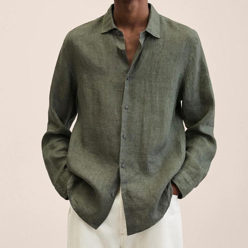 Herren Leinenhemd: Elegantes & bequemes Design