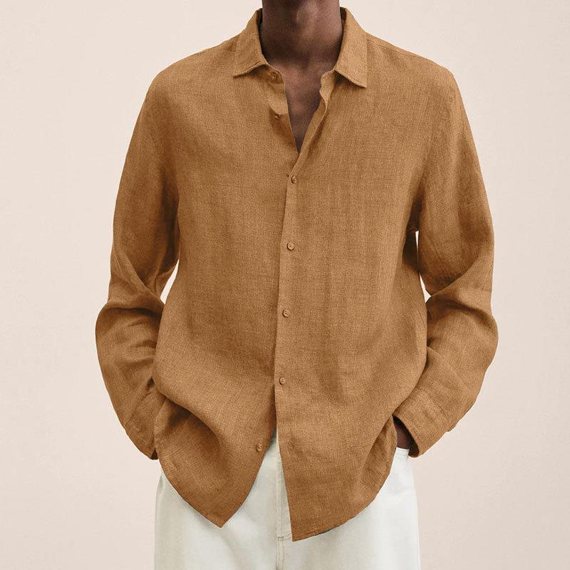 Herren Leinenhemd: Elegantes & bequemes Design