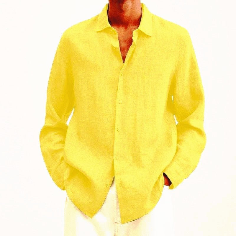 Herren Leinenhemd: Elegantes & bequemes Design