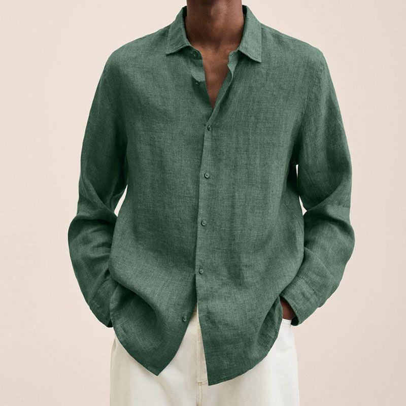 Herren Leinenhemd: Elegantes & bequemes Design