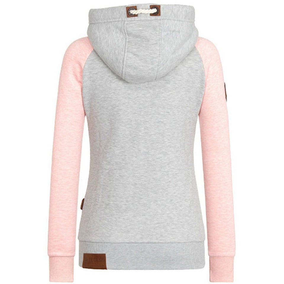 Damen Hoodie mit Reißverschluss - Slim Fit
