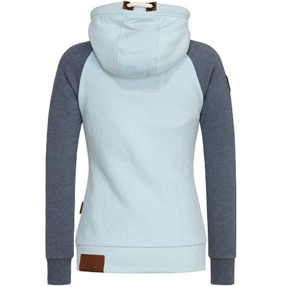 Damen Hoodie mit Reißverschluss - Slim Fit