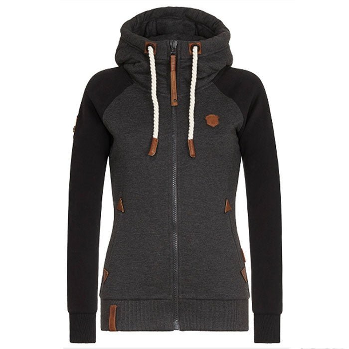 Damen Hoodie mit Reißverschluss - Slim Fit