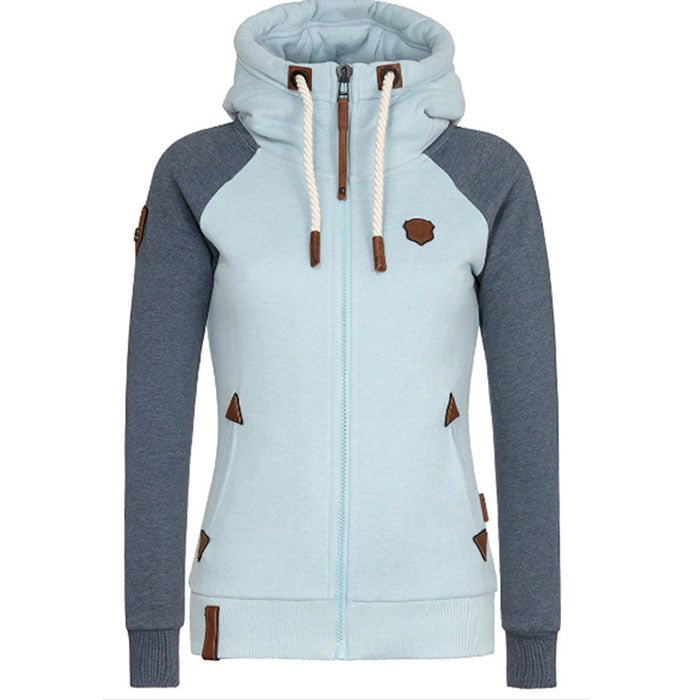 Damen Hoodie mit Reißverschluss - Slim Fit