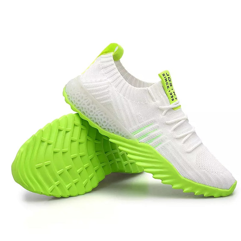 Atmungsaktive Sportsocken-Sneaker mit Gummisohle