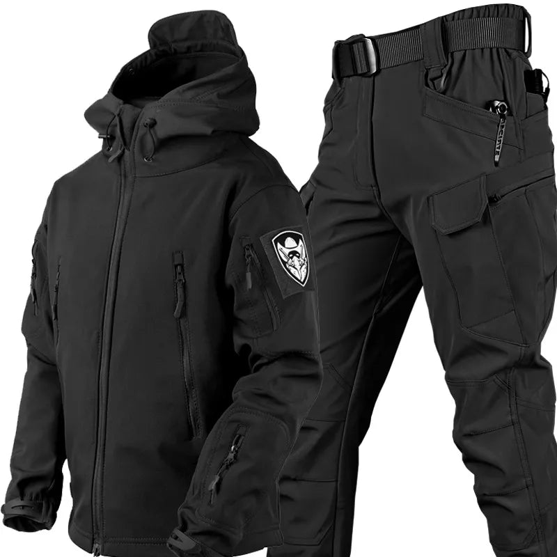 Wind- und Wasserdichtes Outdoor-Set: Jacke & Hose