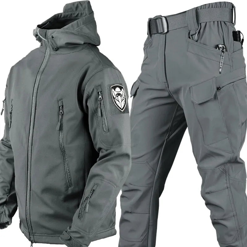 Wind- und Wasserdichtes Outdoor-Set: Jacke & Hose