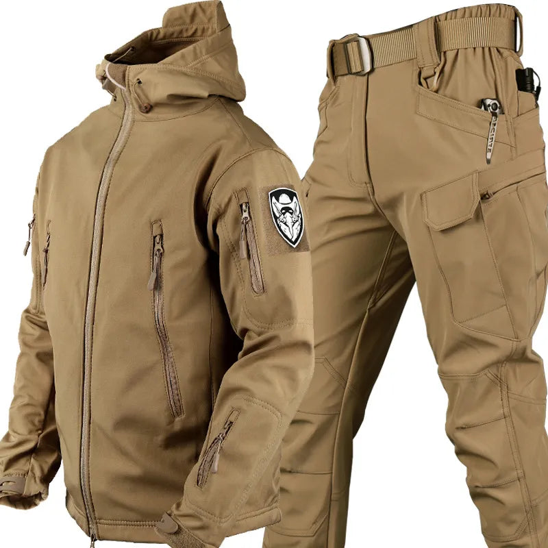 Wind- und Wasserdichtes Outdoor-Set: Jacke & Hose