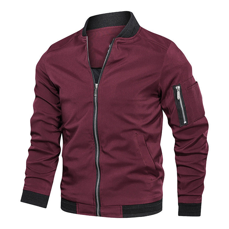 Klassische Herren Bomberjacke