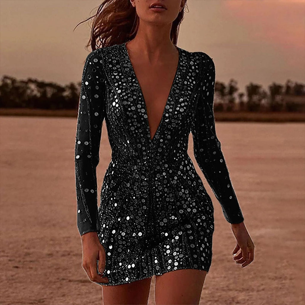 Glamouröses Paillettenkleid: Zeitloses Design & Komfort