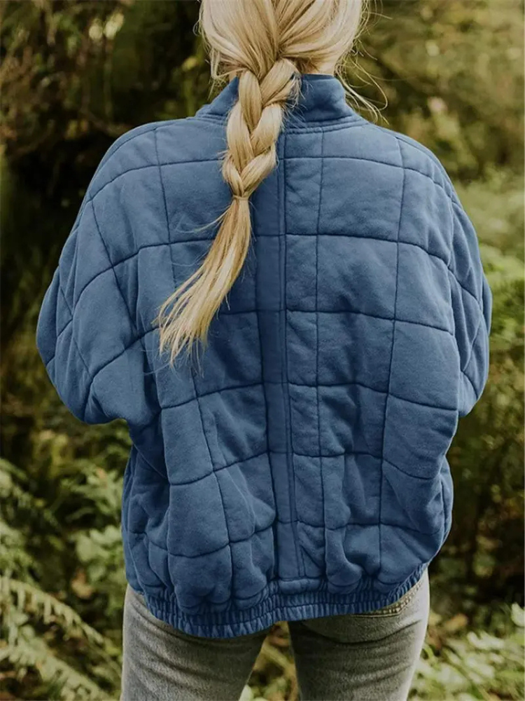 Damen Übergangsjacke: Dick gefüttert, Oversize